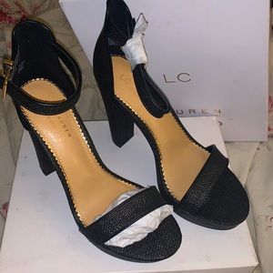 Black LC Lauren Conrad Heels